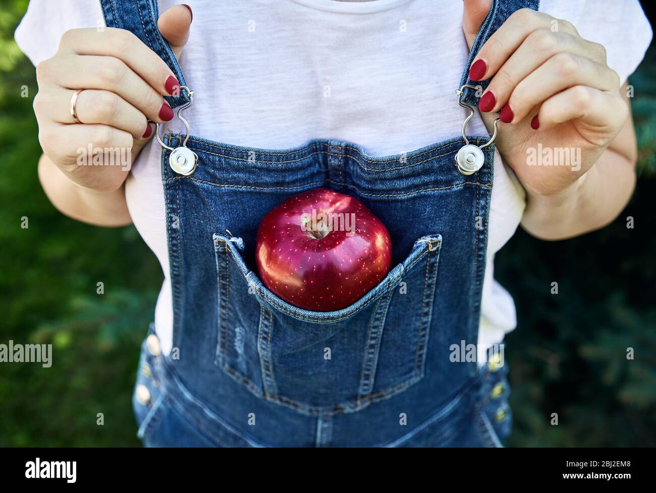 Jeans Overalls High Resolution Stock Photography and Images - Alamy
