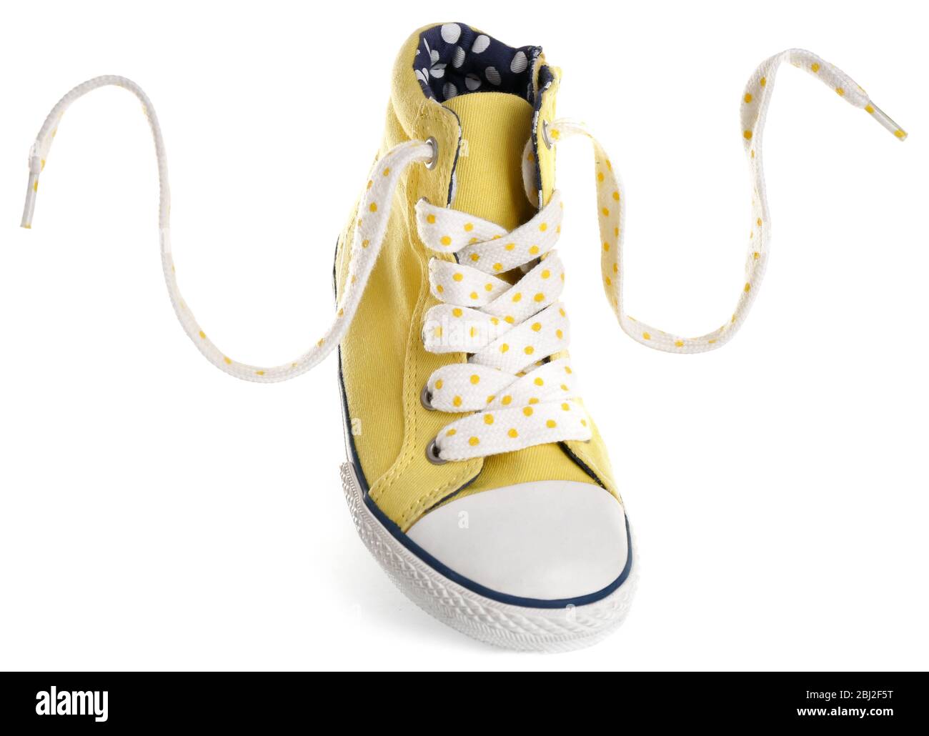Black Gumshoe Isolated on White Background. Stylish Youth Shoes Stock Image  - Image of classic, hipster: 216414337