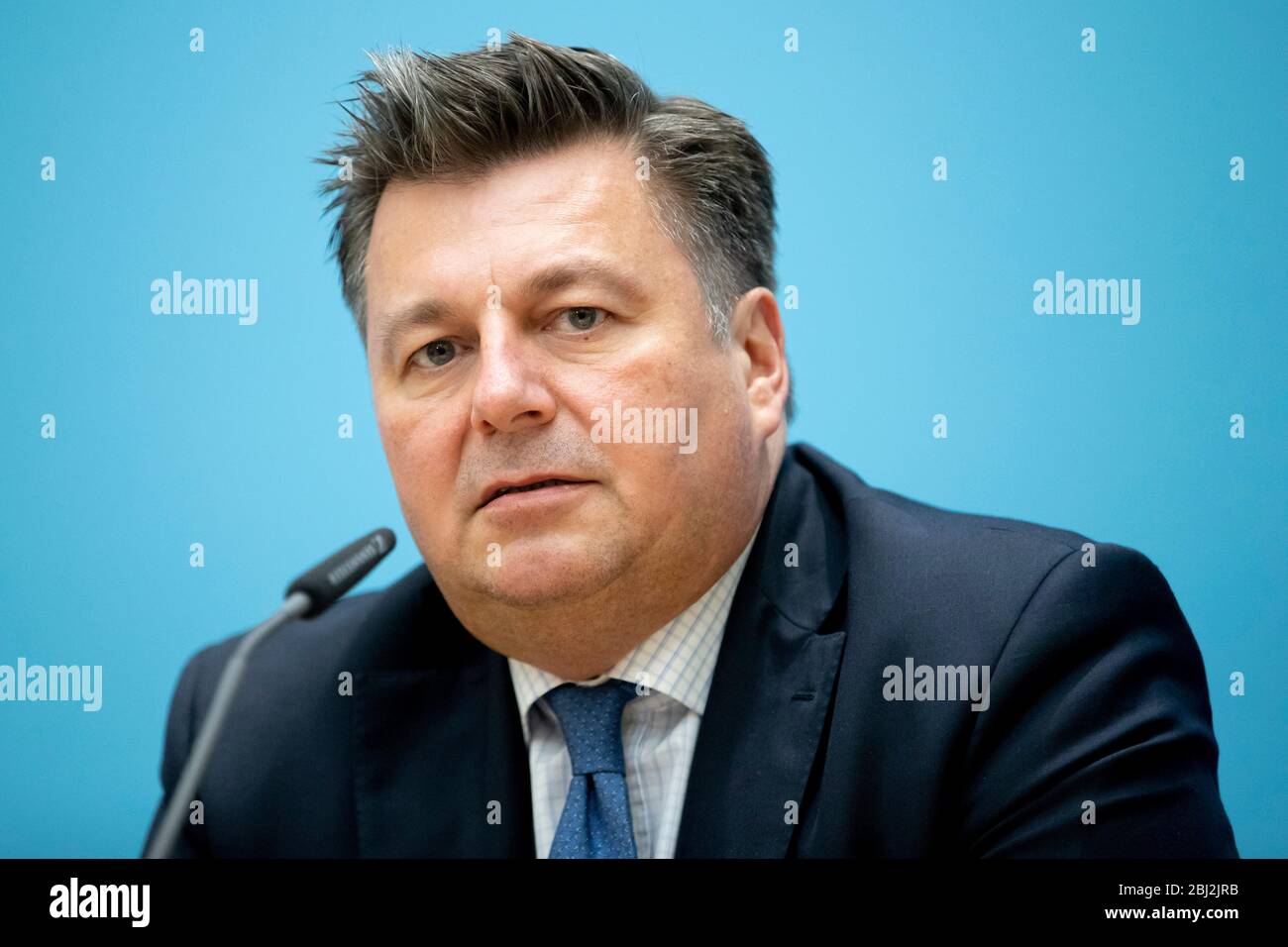 Berlin, Germany. 28th Apr, 2020. Andreas Geisel (SPD), Senator of the ...