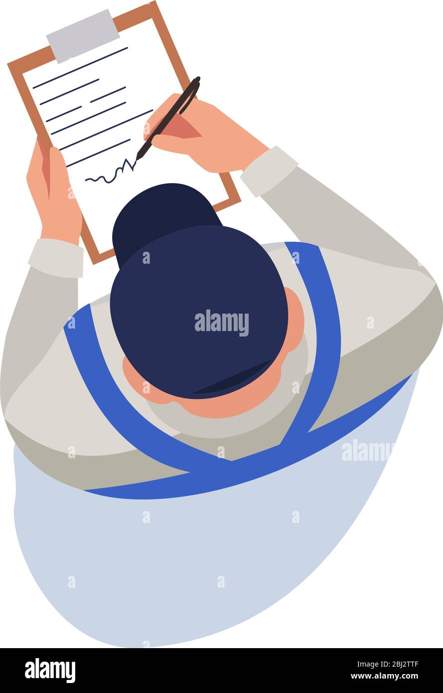Worker overhead view Cut Out Stock Images & Pictures - Alamy