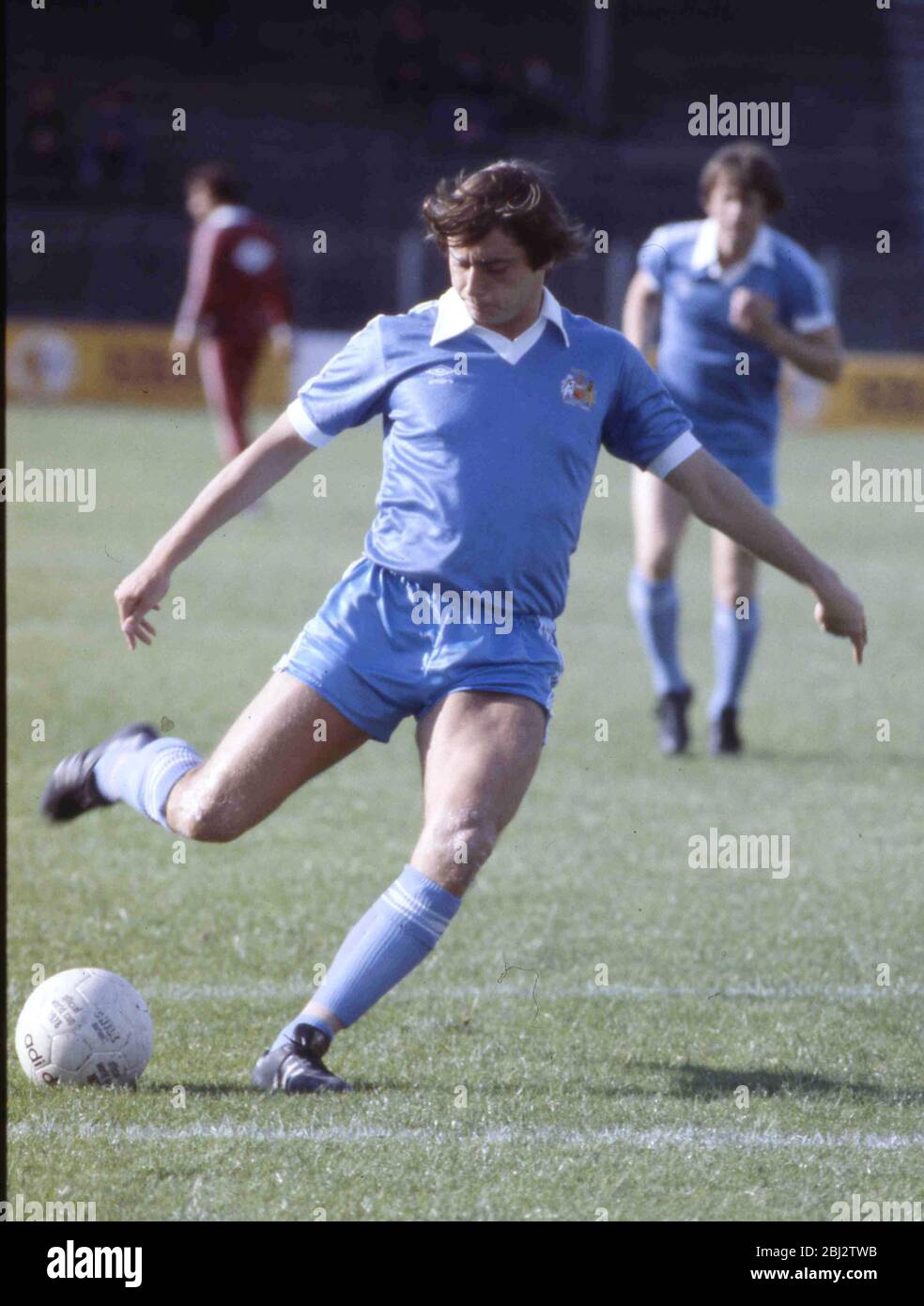 FILE: Former Manchester City football Michael Robinson once a record signing for Manchester City has died at the age of 61.28th April 20. Signed by Manager Malcolm Allison for the fee of £750,000 from Preston North End.Robinson spent just one season at Maine Road 1979-80 . Credit: eric mccowat/Alamy Live News Stock Photo