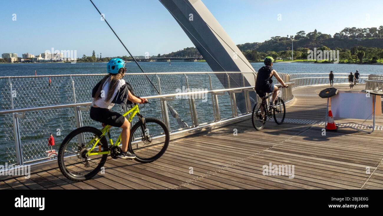Bike Riding Perth Children riding bikes australia hi-res stock photography and images - Alamy