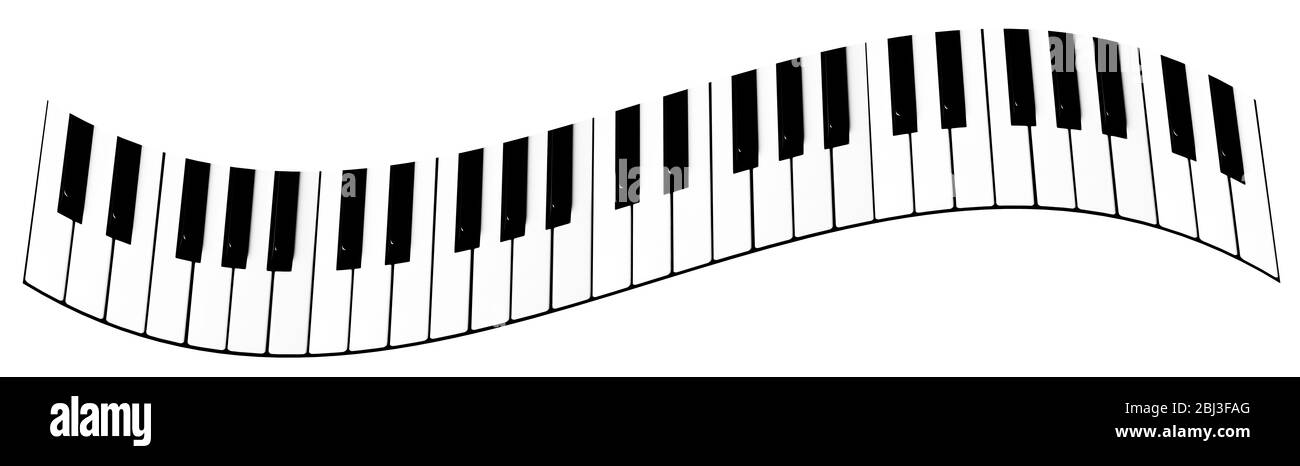 Black And White Piano Keys Abstract View Stock Photo Alamy