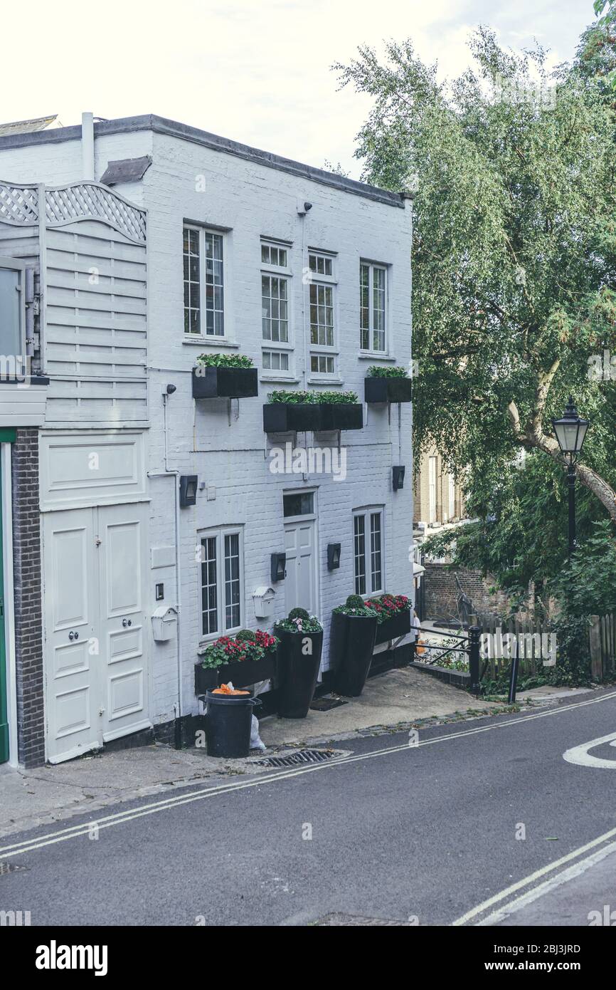 White painted, style cottage in Hampstead, one of the most