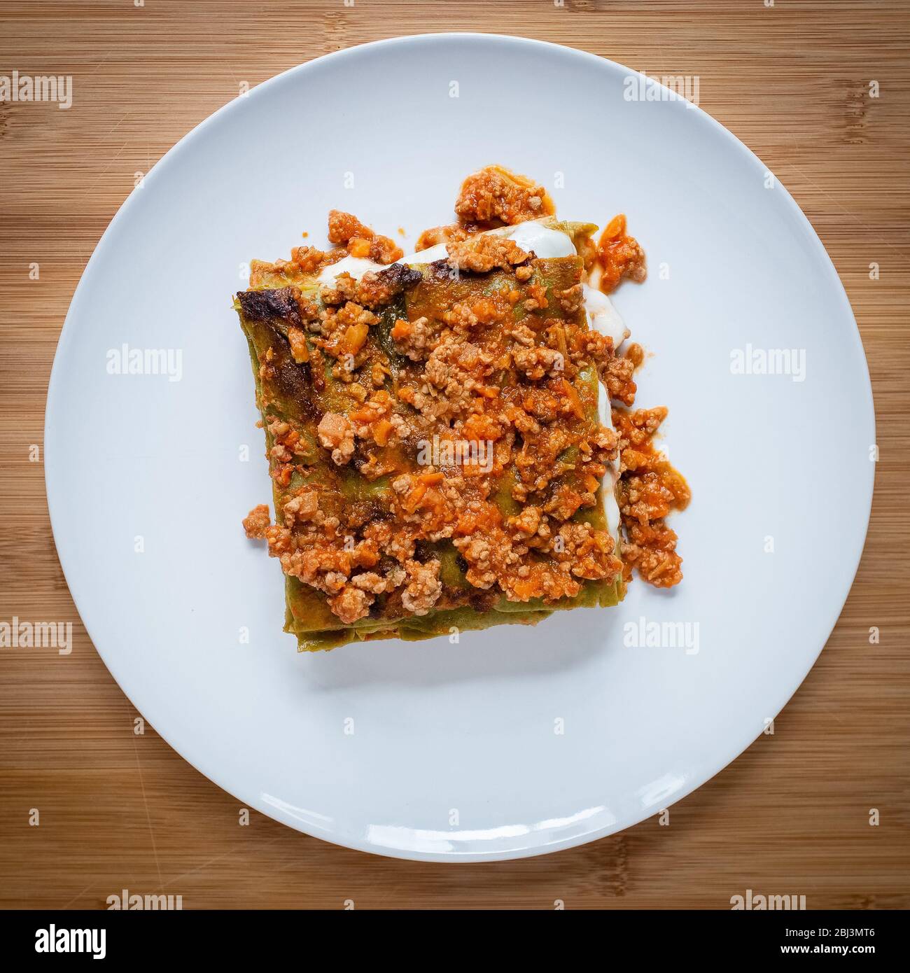 nella lasagna ci va la mozzarella