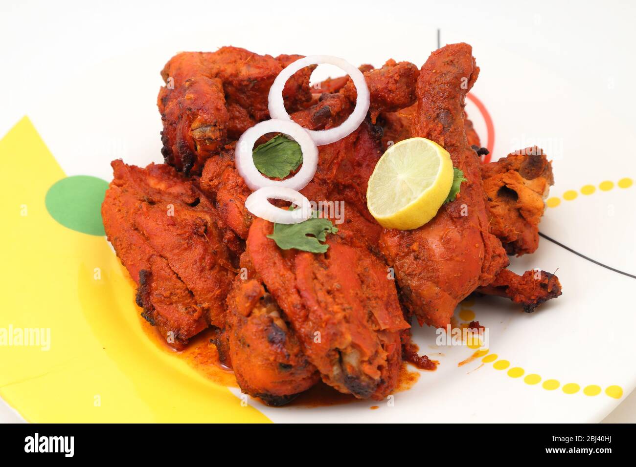 Tandoori or roasted chicken Stock Photo Alamy