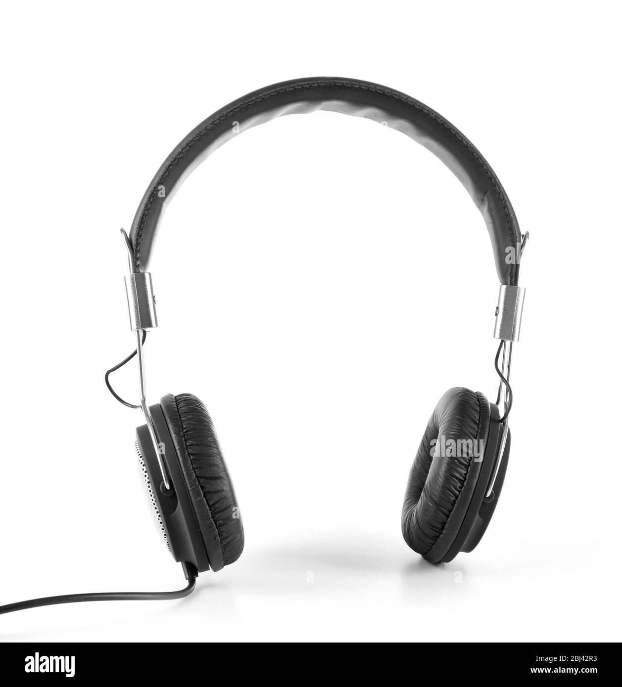 Professional headphones on studio Black and White Stock Photos & Images ...