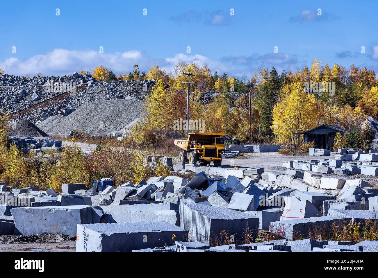 Rock of Ages granite quarry in Vermont Stock Photo Alamy