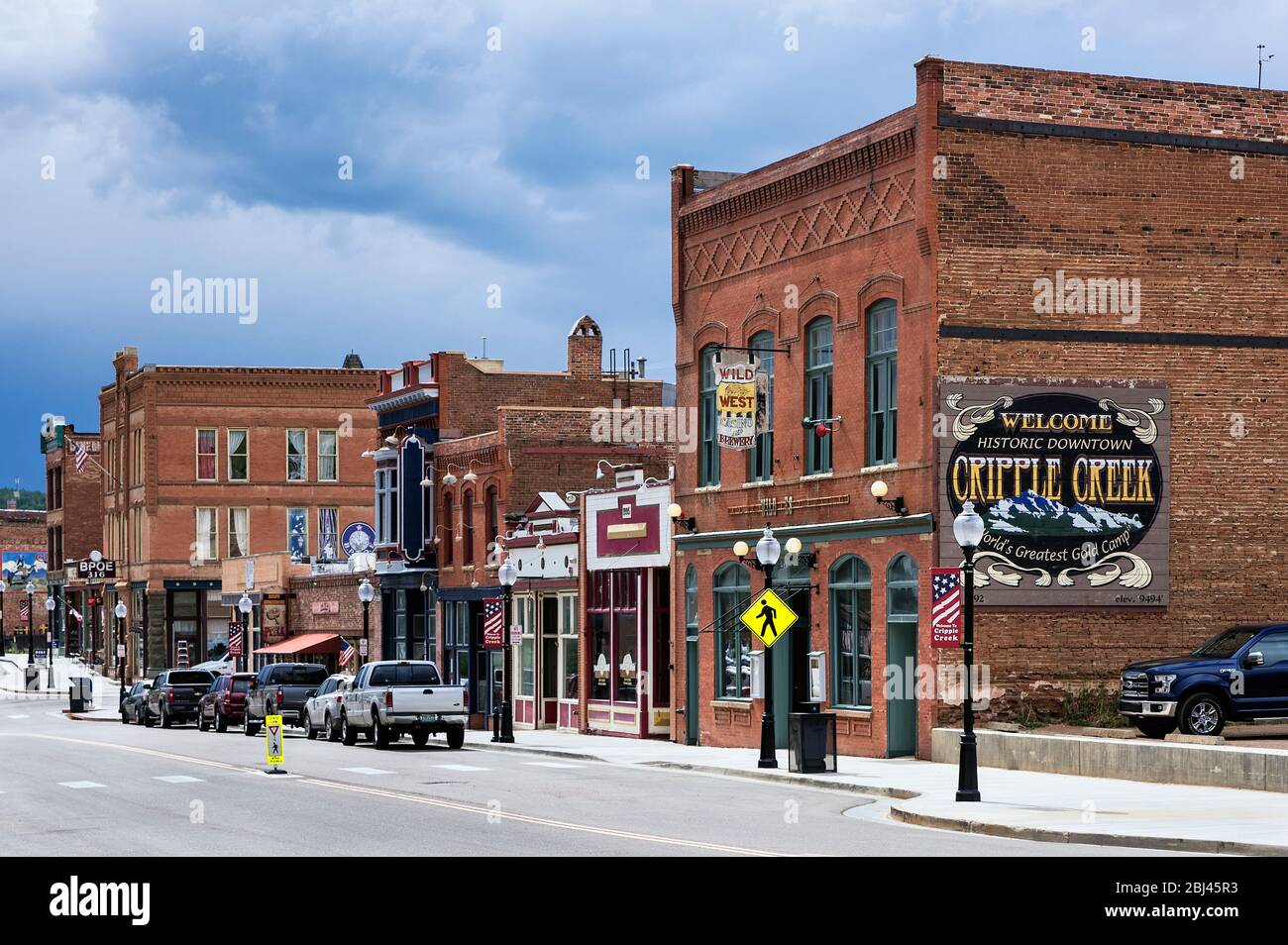 Colorado cripple creek historic hi-res stock photography and images - Alamy