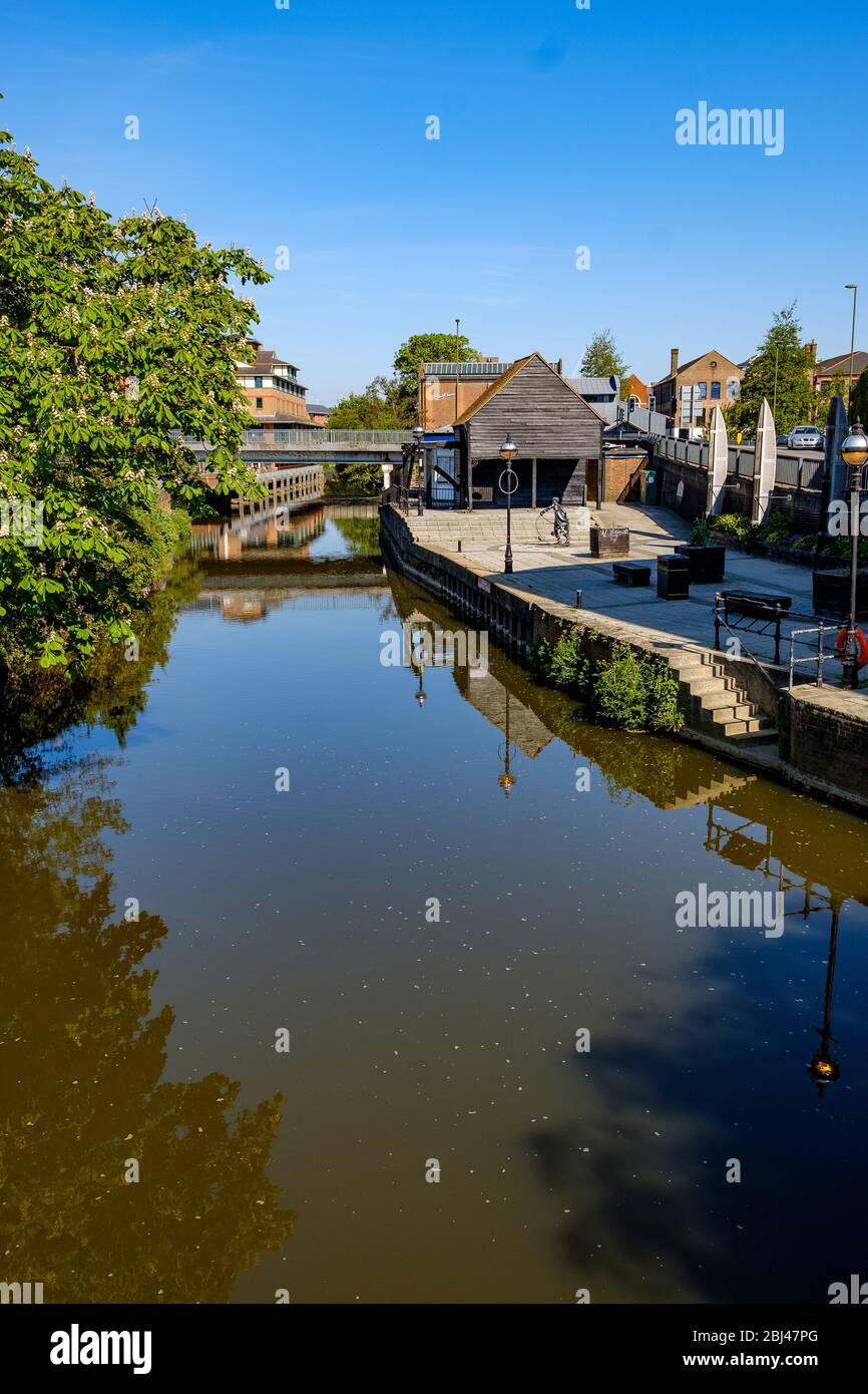 Town Wharf, Guildford Surrey UK Stock Photo Alamy