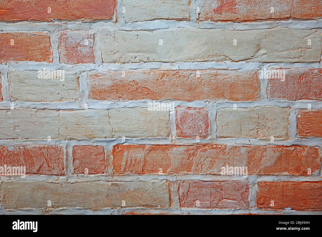 Brick wall as background Stock Photo