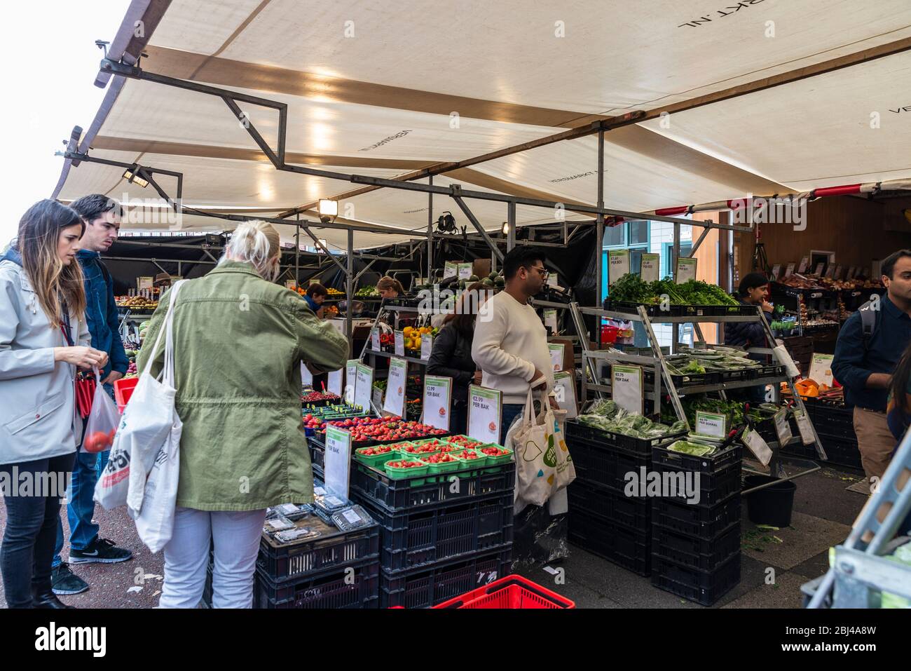 Amsterdam, Netherlands September 8, 2018 Fruit and vegetable shop