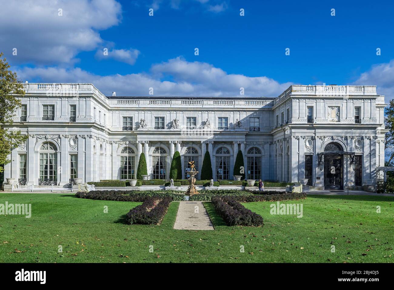 Rosecliff Mansion Museum built in 1902 Stock Photo Alamy