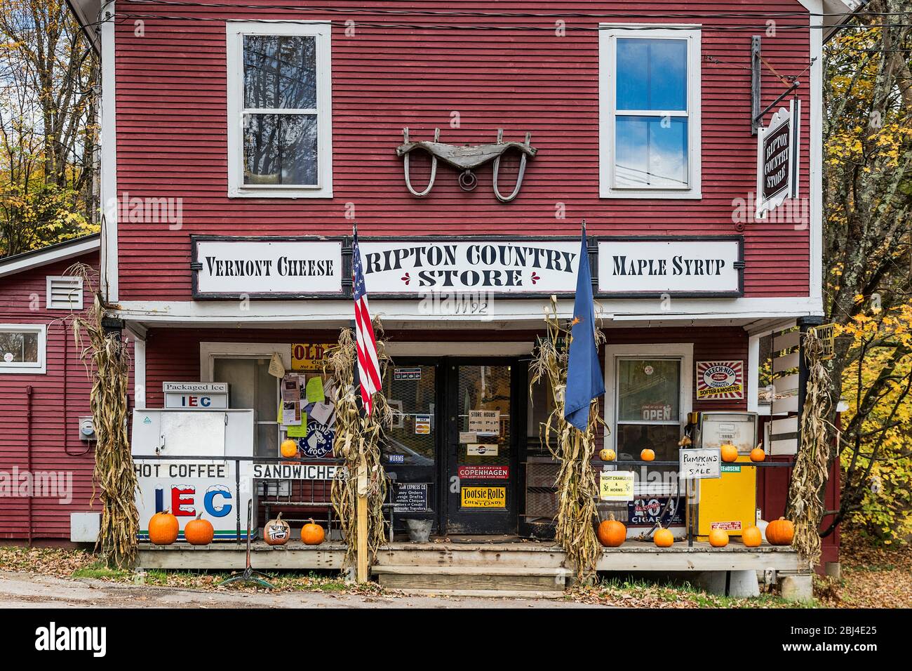 Charming Ripton Country Store. Stock Photo