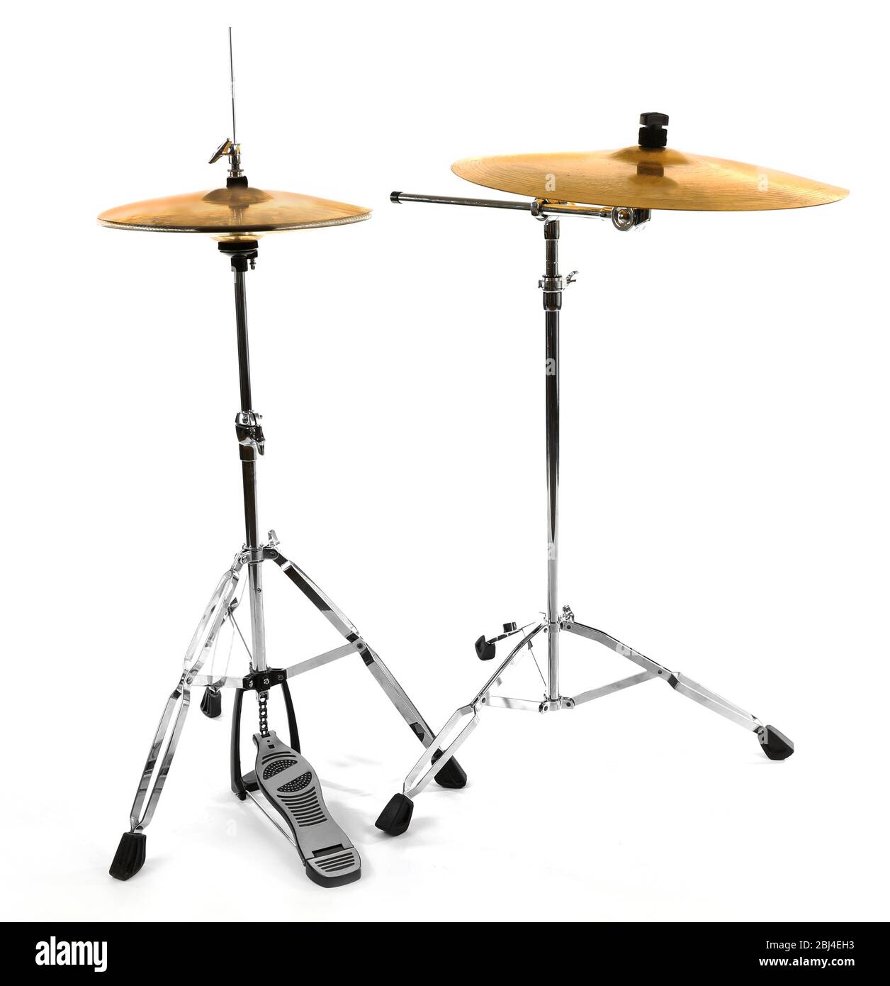 Golden drum isolated on white background Stock Photo Alamy