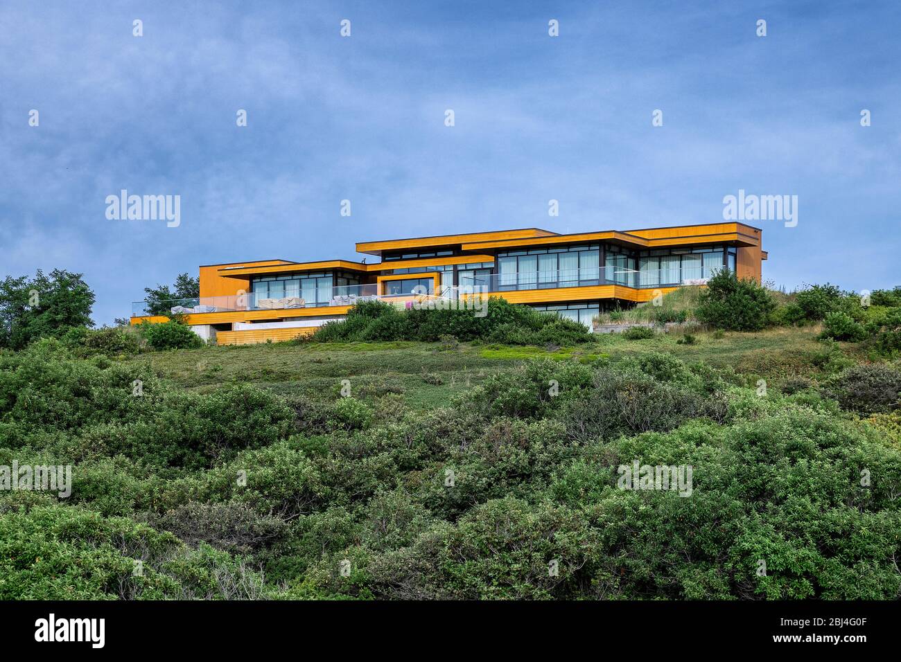 Modern beach house at Truro in Massachusetts Stock Photo Alamy