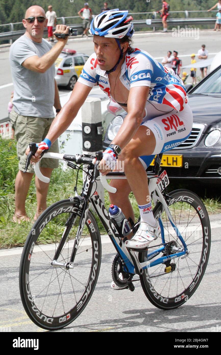 Kenny van Hummel of during the Tour de France 2009, Stage16 cycling race, Martigny –