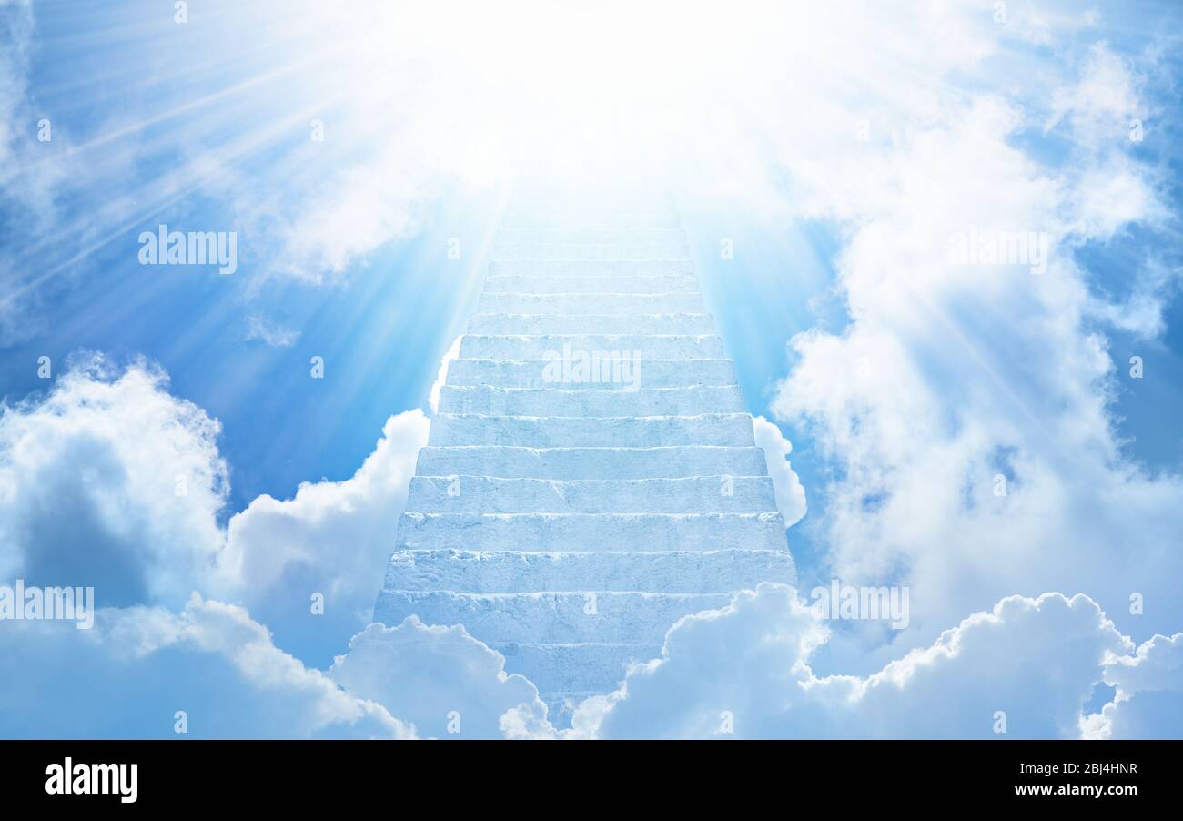 Heaven Steps Background, Stock Video