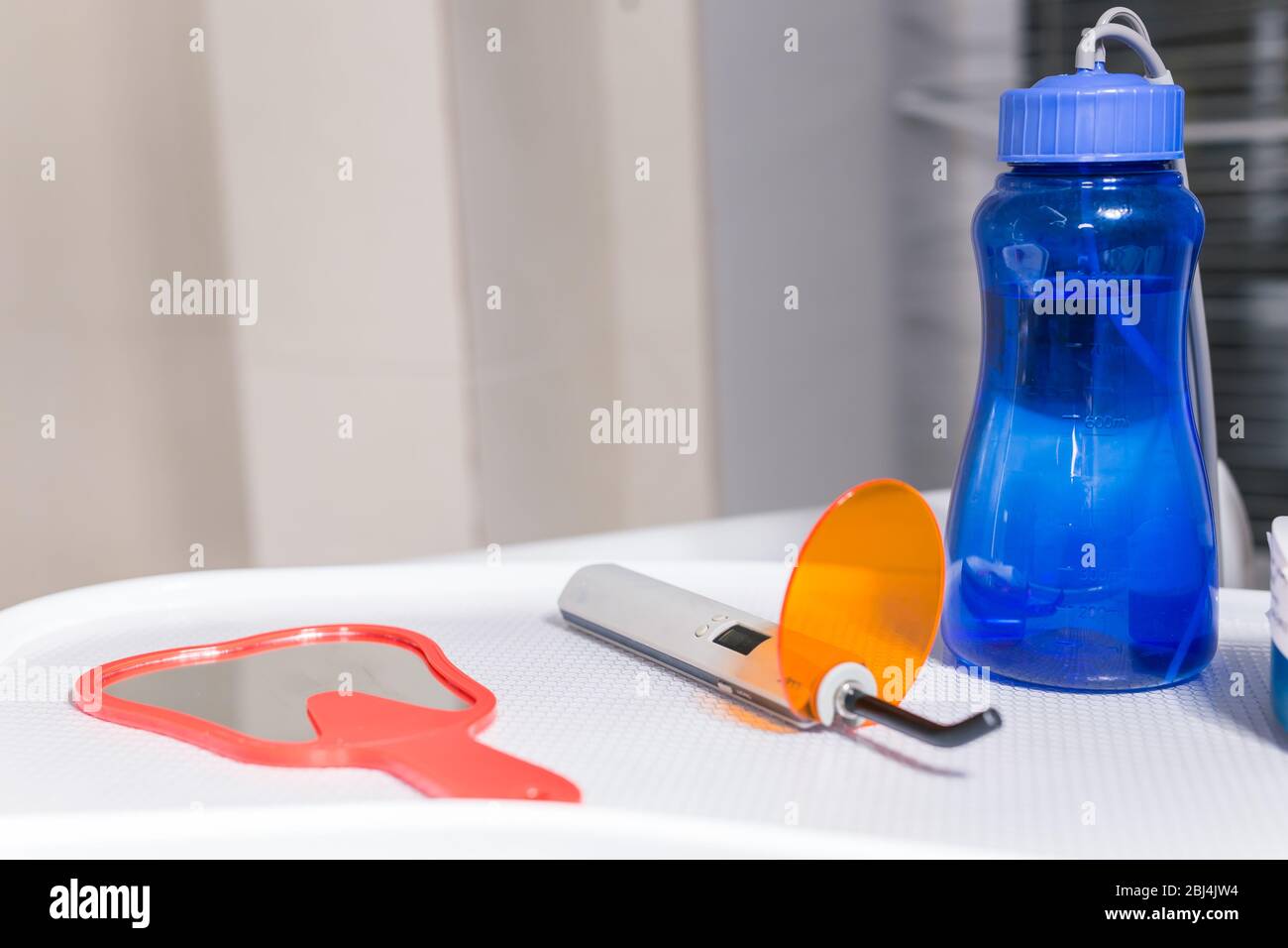 Dentist tools and equipment, utensils for health care and teeth care