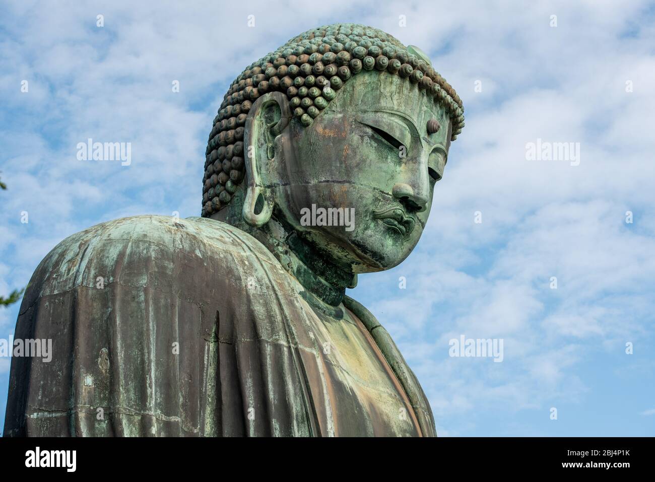 The Great Buddha of Kamakura, second tallest bronze Buddha statue in