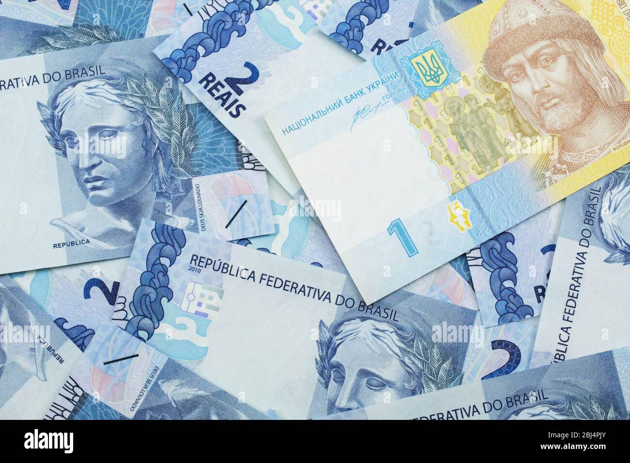 Brazilian real notes 1 real hi-res stock photography and images - Alamy