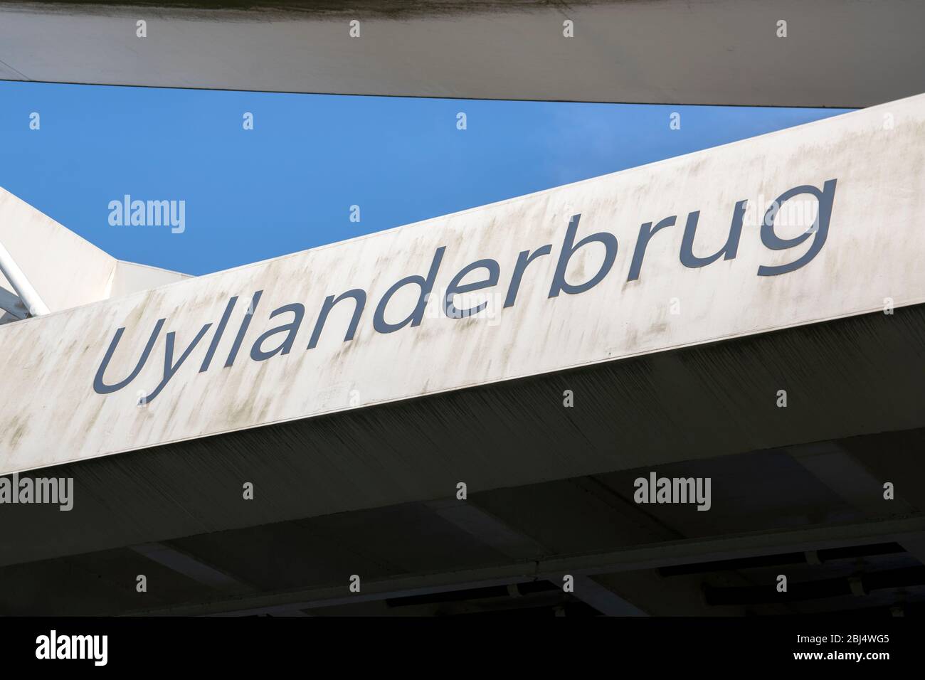 Uyllanderbrug Bridge At Diemen The Netherlands 2020 Stock Photo