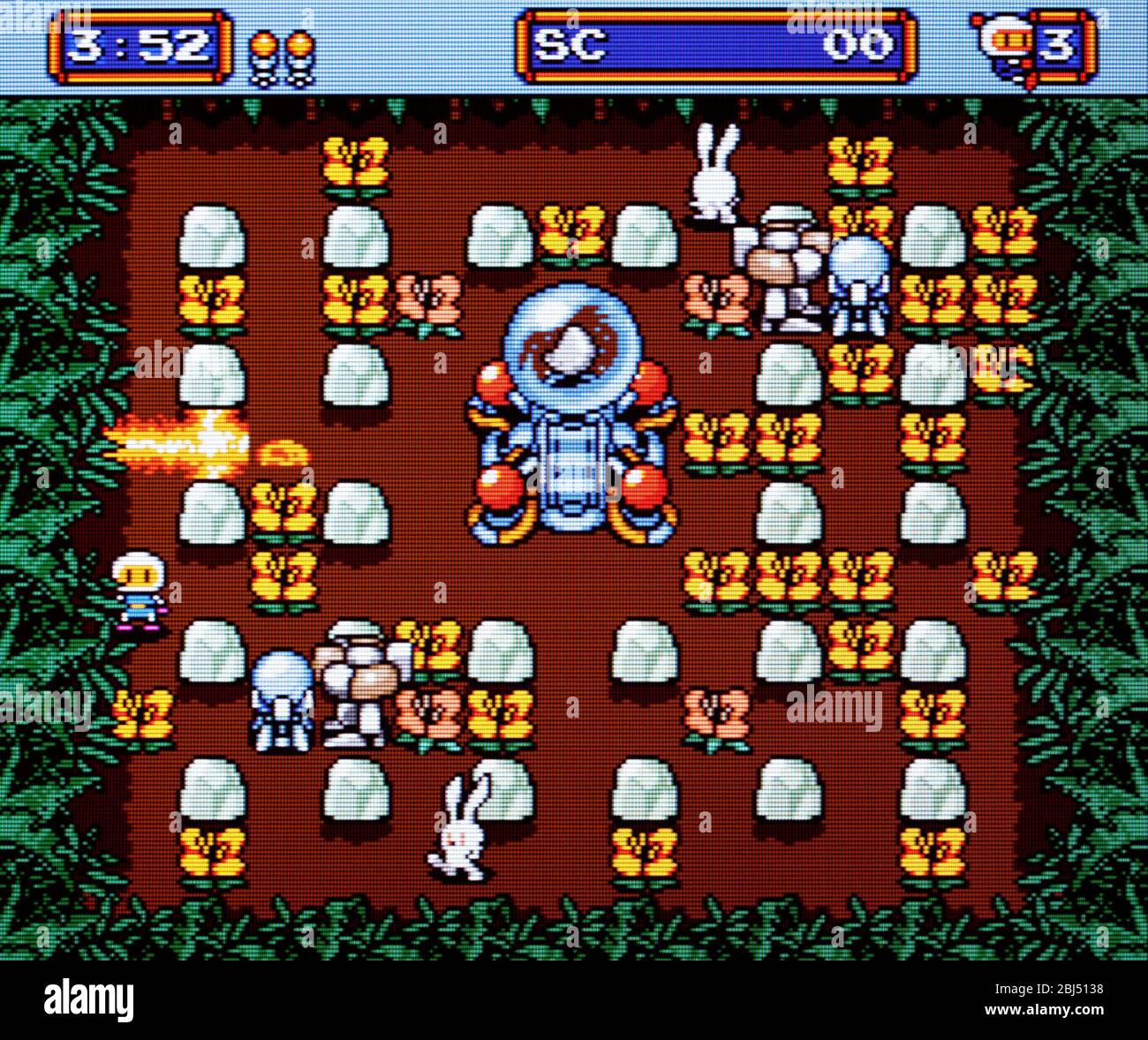 Mega Bomberman Bomber Man - Sega Genesis Mega Drive - Editorial use only Stock Photo