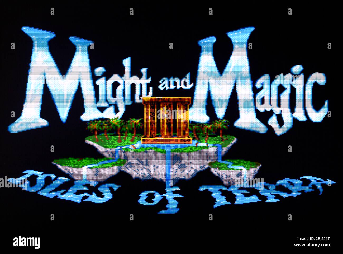 Might And Magic Isles Of Terra Sega Genesis Mega Drive Editorial Use Only Stock Photo Alamy