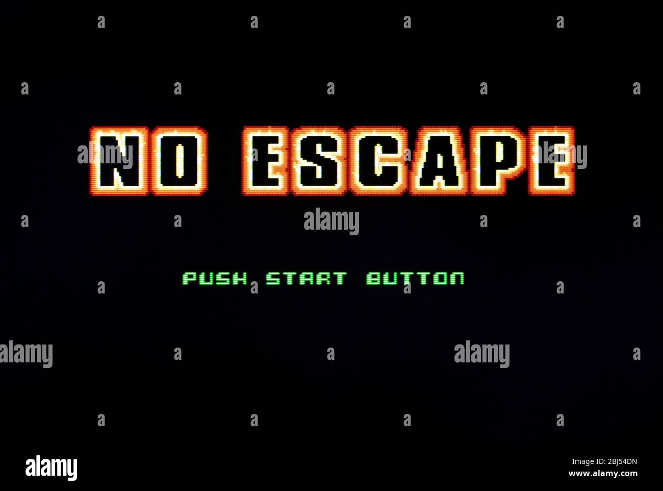 No Escape - Sega Genesis Mega Drive - Editorial use only Stock Photo