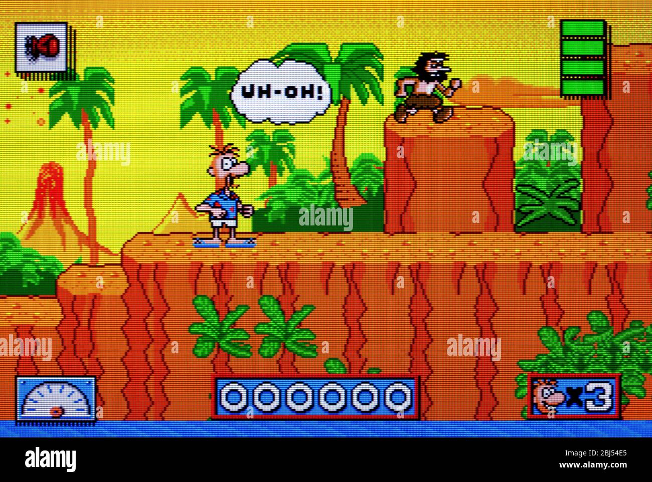 Jeu Sega Mega Drive - NORMY'S BEACH BABE O RAMA - État Correct