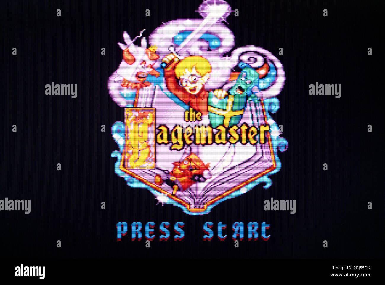 The Pagemaster - Sega Genesis Mega Drive - Editorial use only Stock ...