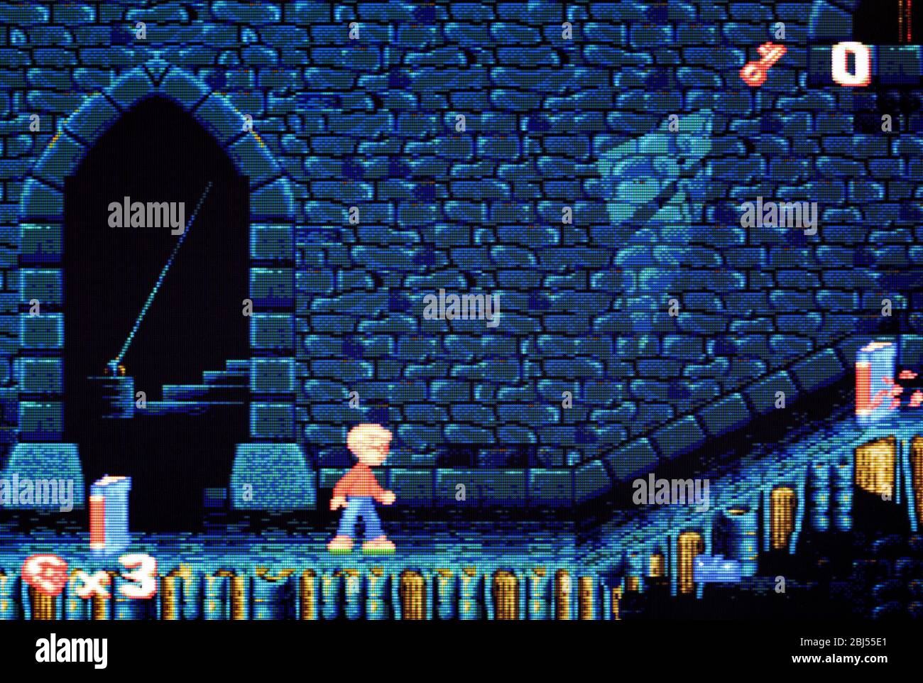 The Pagemaster - Sega Genesis Mega Drive - Editorial use only Stock ...