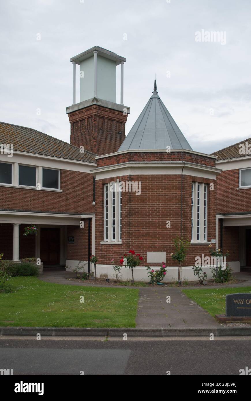 1950s Architecture South Essex Crematorium, Ockendon Road, Upminster