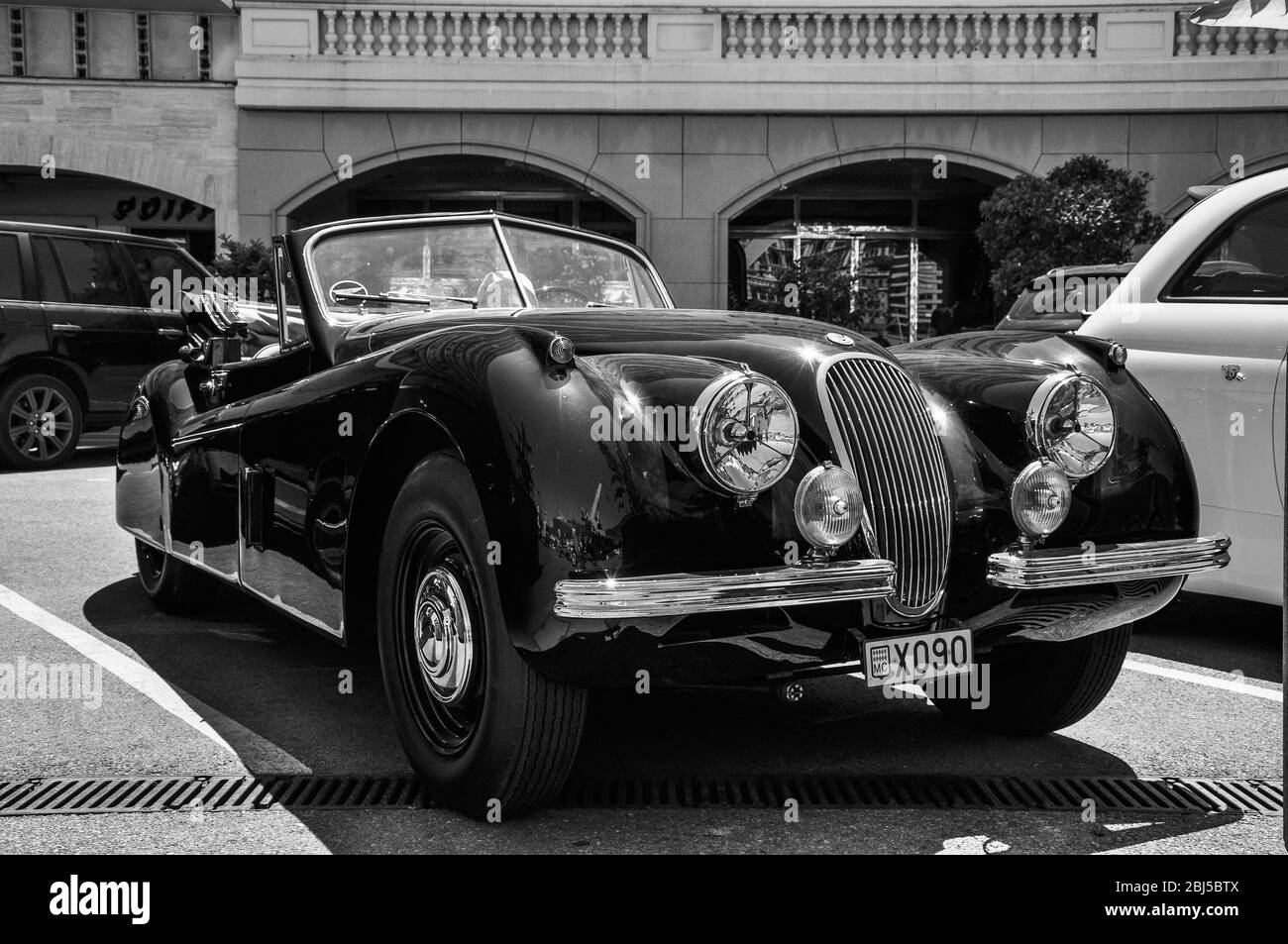 Statue monte carlo monaco Black and White Stock Photos & Images Alamy