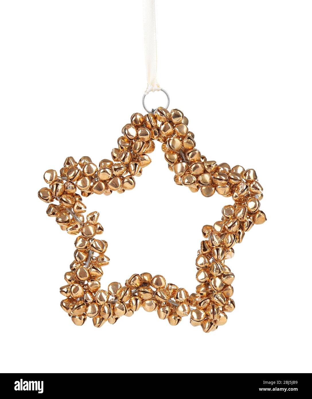 Christmas star isolated on white Stock Photo - Alamy