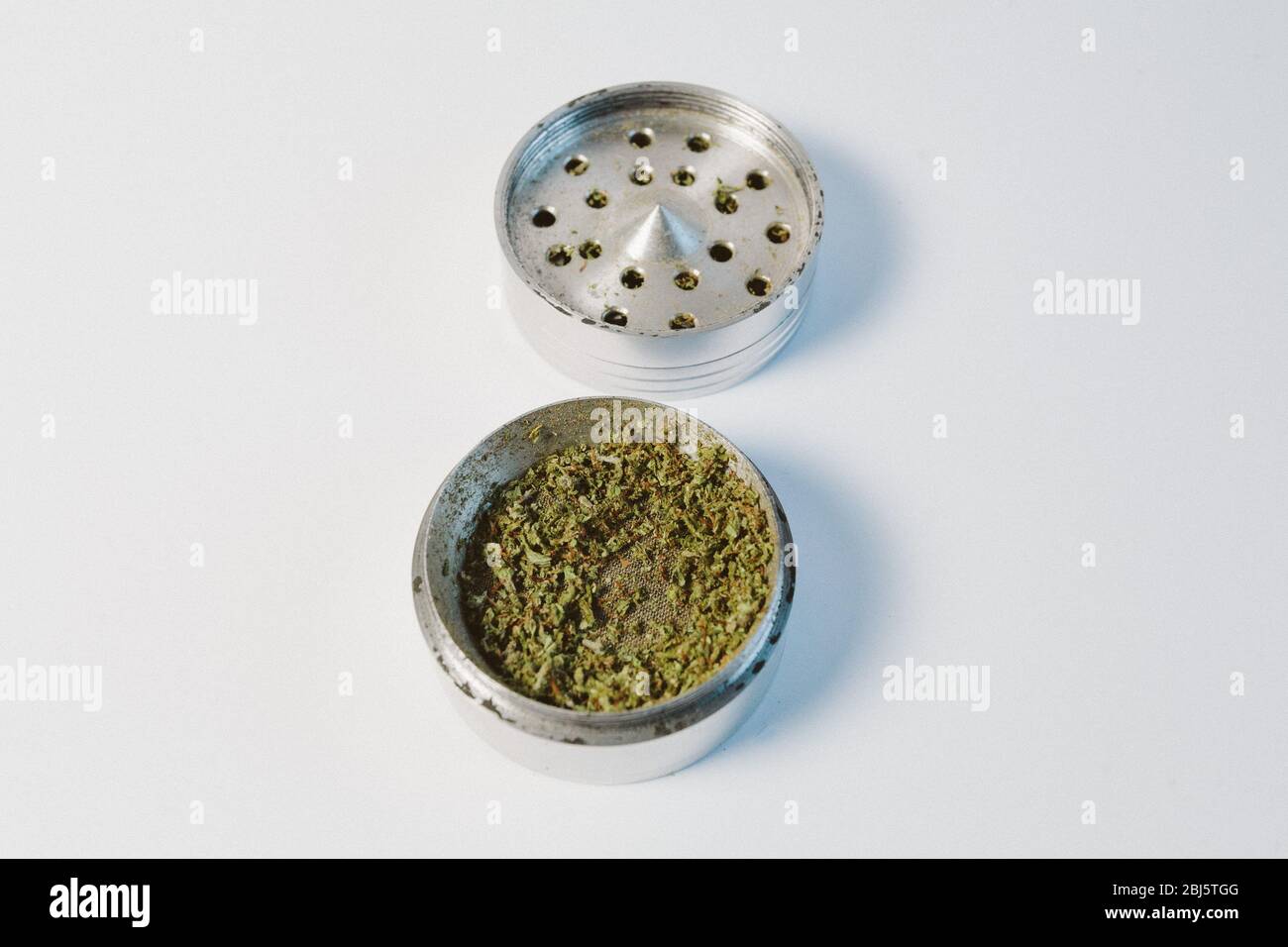 Handrolling a Joint Stock Photo