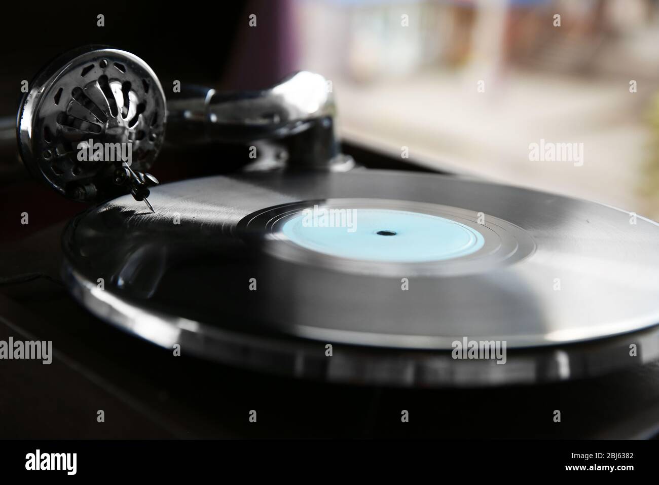 Record Player Closeup Stock Photo Alamy