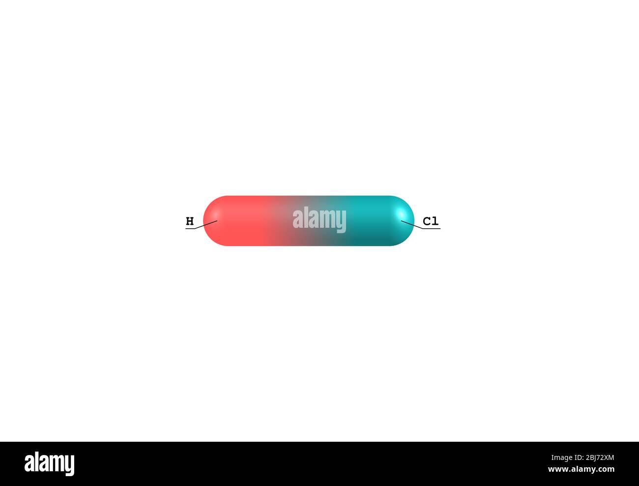 The compound hydrogen chloride has the chemical formula HCl. At room temperature, it is a