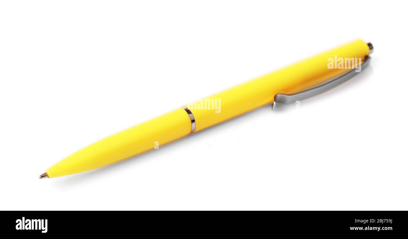 Pen isolated on white background Stock Photo - Alamy
