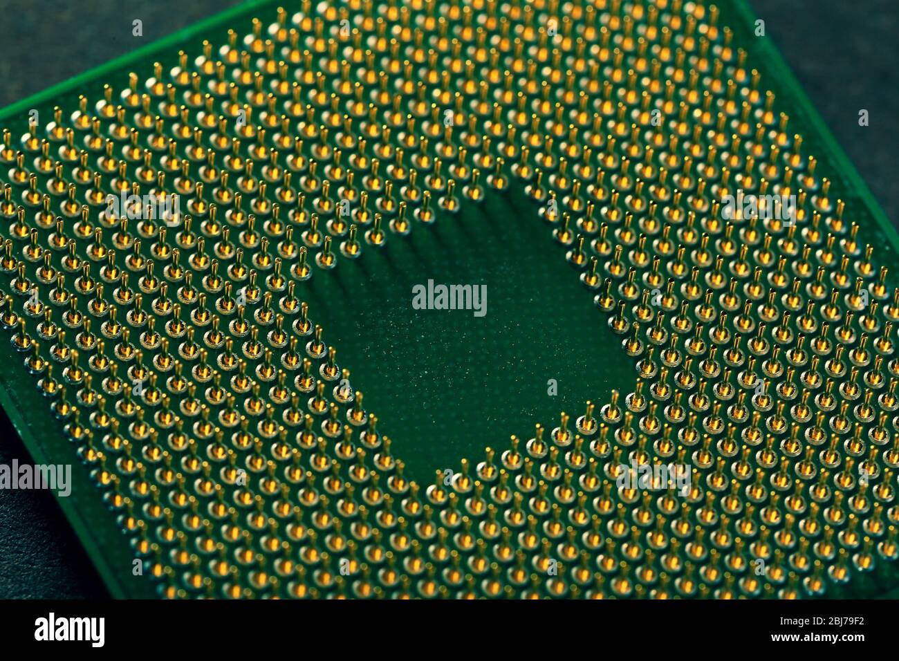 Computer processor, close up Stock Photo Alamy