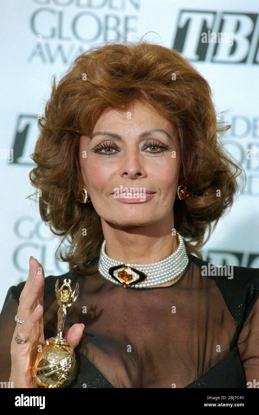 LOS ANGELES, CA. c.1995: Actress Sophia Loren. File photo © Paul  Smith/Featureflash Stock Photo - Alamy