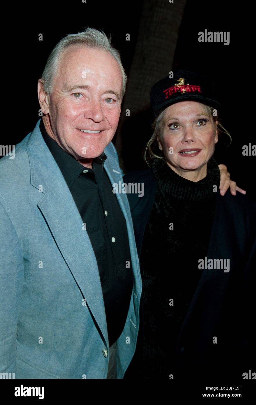 LOS ANGELES, CA. c.1993: Actor Jack Lemmon & wife Felicia Farr.  File photo © Paul Smith/Featureflash Stock Photo