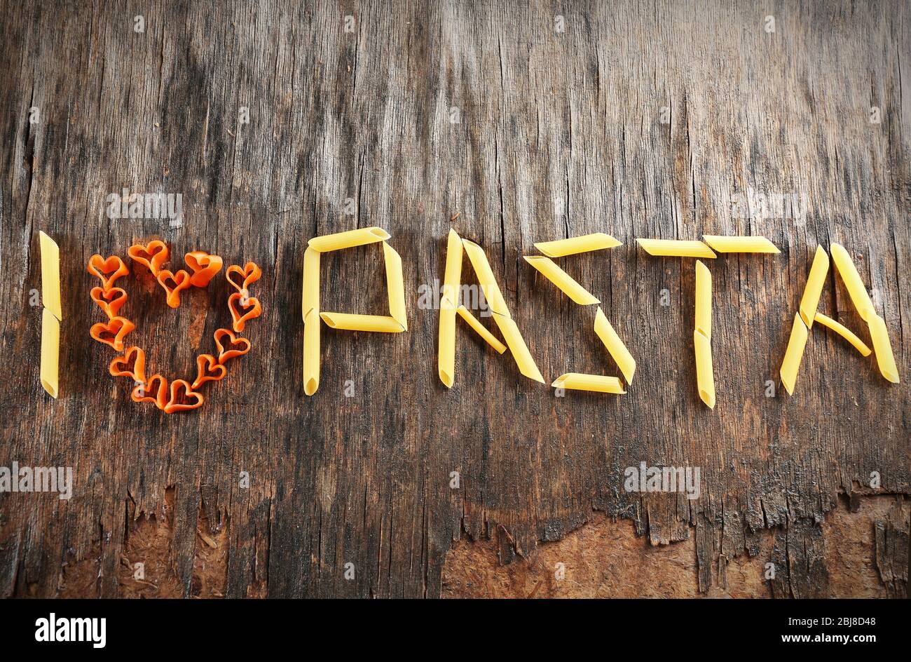 I love pasta hires stock photography and images Alamy