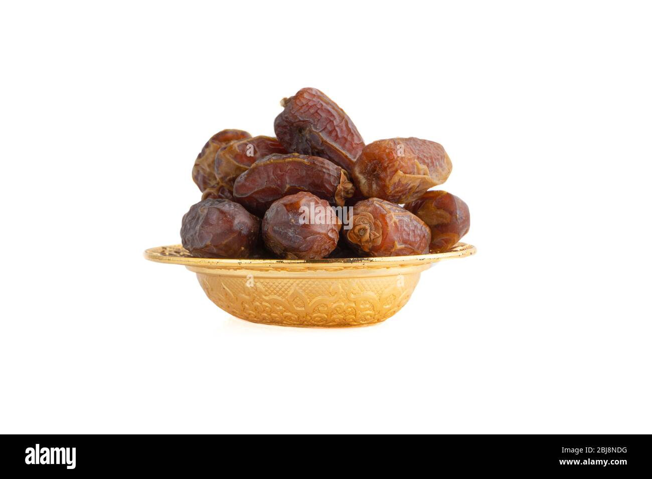 Date fruits or dry dates isolated on white background.Ramadan Kareem  Breaking the fast by eating Tamar Dates Stock Photo - Alamy