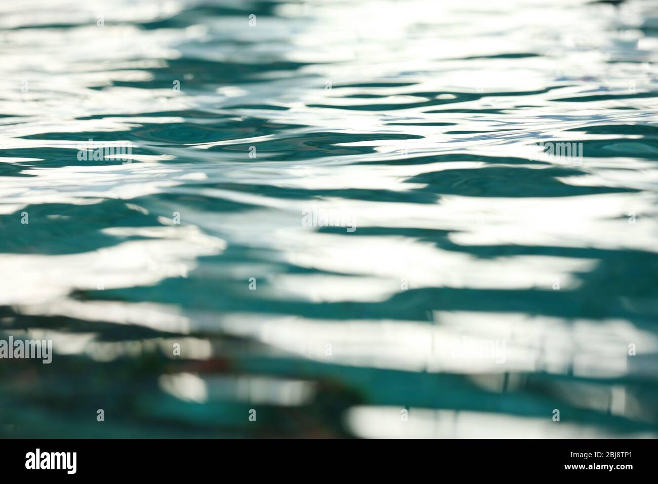 Blue water glittering in swimming hi-res stock photography and images ...