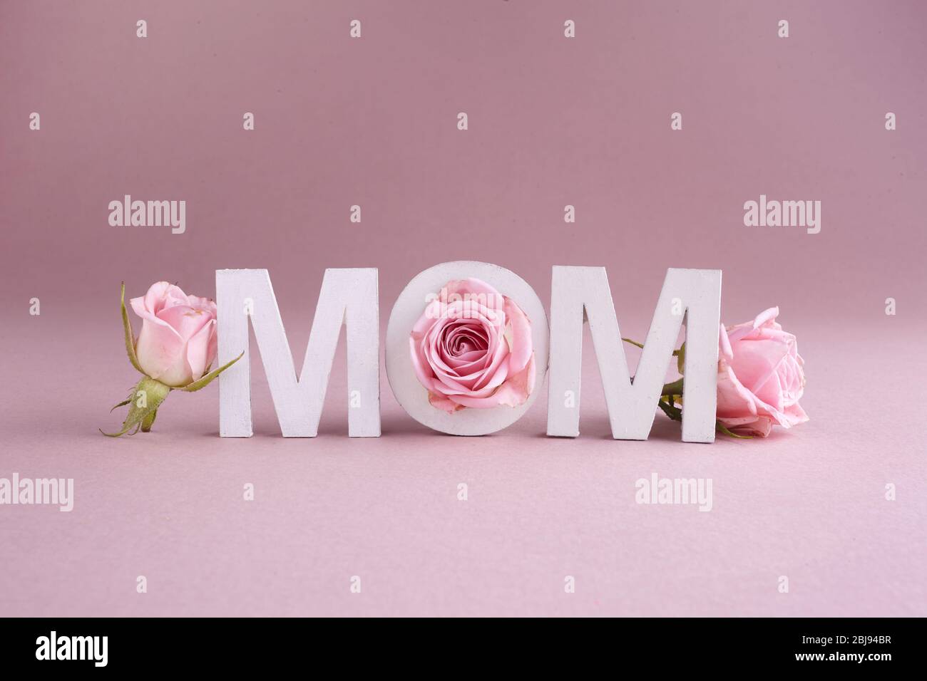 Greeting card for Happy mother day. Seasonal nature background. Beauty concept. Stock Photo