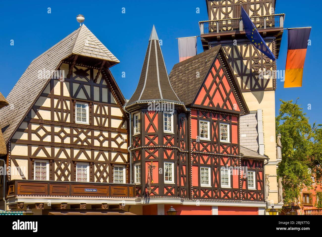 Traditional old architecture in Germany Stock Photo Alamy