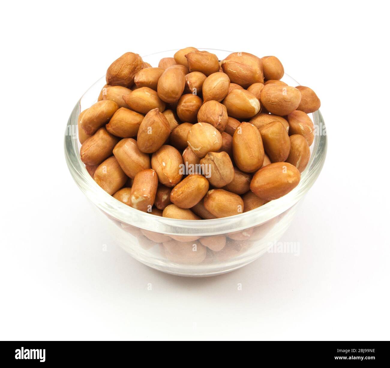 Peanuts soybean on cup isolated on a white background Stock Photo Alamy