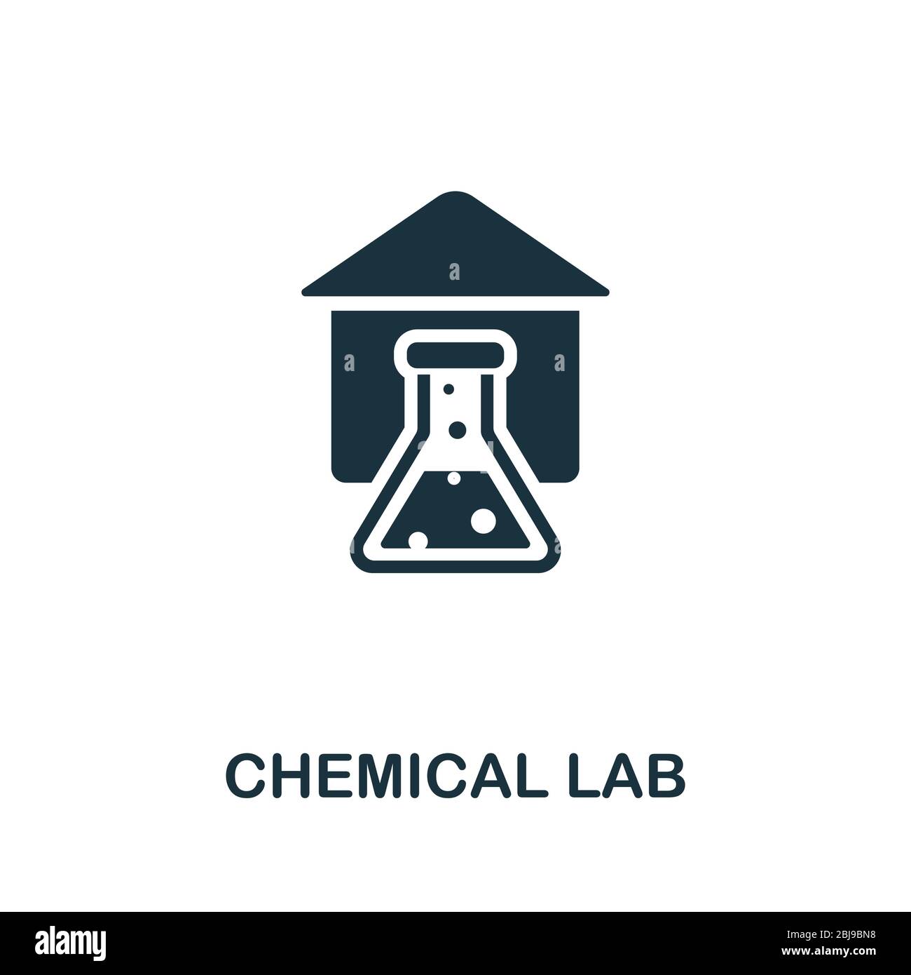 Chemical Lab icon. Simple illustration from medical equipment
