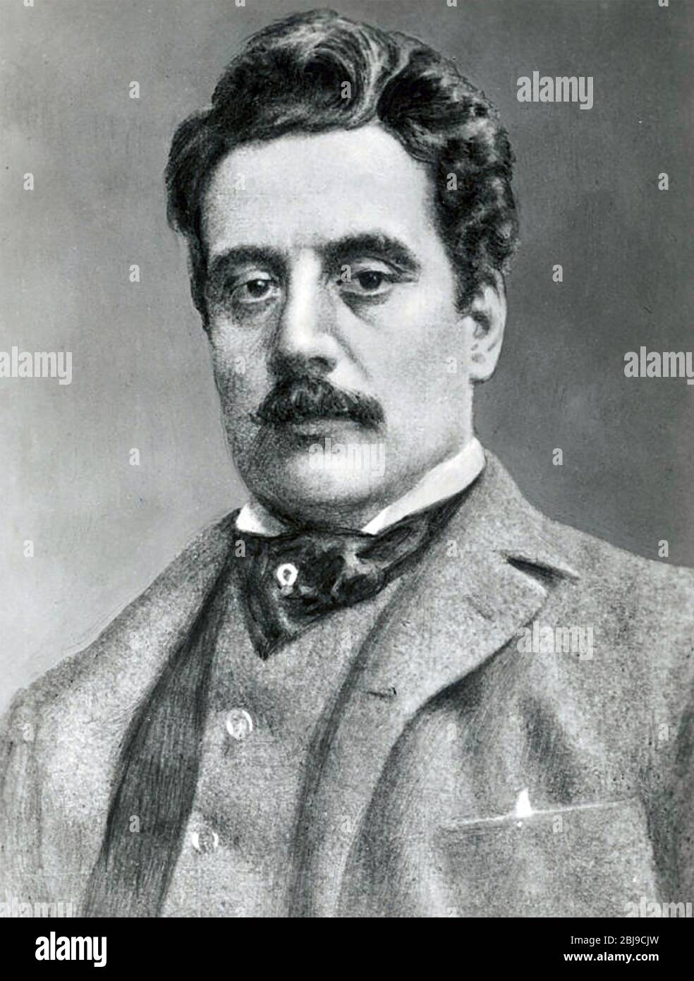 GIACOMO PUCCINI (1858-1924) Italian opera composer Stock Photo - Alamy